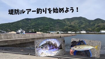 【お手軽釣りデビュー】堤防ルアー釣り初心者には「小物釣り（ライトゲーム）」がオススメ