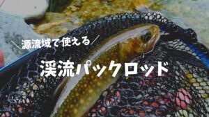【スピニングのみ】渓流パックロッドおすすめ5選 長さ・パワークラスの選び方は?